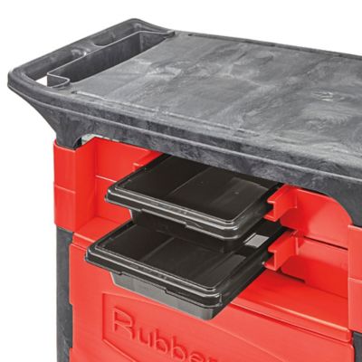 Rubbermaid® Service Cart with Cabinet H-2060 - Uline