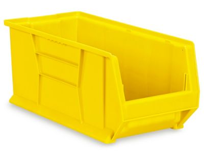 Plastic Bin Cups - 3 x 5 x 3, Yellow S-16291Y - Uline