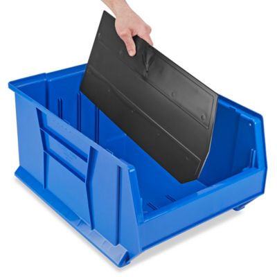 Dividers for Magnum Hopper Bins - 24 x 11, Black H-3053D - Uline