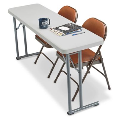 Pack 1 table pliante multi-usage L 120 x P 80 cm + 1 OFFERTE sur