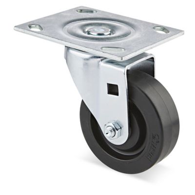 Caster for 1/2 Cu. Yd. Tilt Truck - Swivel, 3 1/2 x 1 1/8" H-3098-SWVL