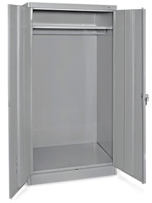 Metal Wardrobe Cabinets, Wardrobe Storage Cabinets in Stock - ULINE