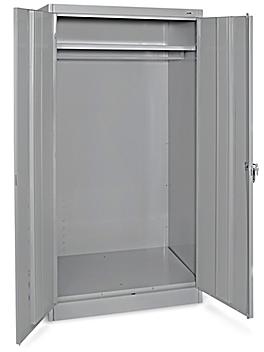 Wardrobe Cabinet - 36 x 24 x 72", Gray H-3108GR