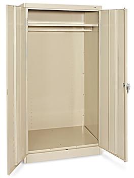 Wardrobe Cabinet - 36 x 24 x 72", Tan H-3108T