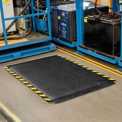 Anti-Fatigue Mat - 3/8 Thick, 2 x 6', Gray - ULINE - H-712GR