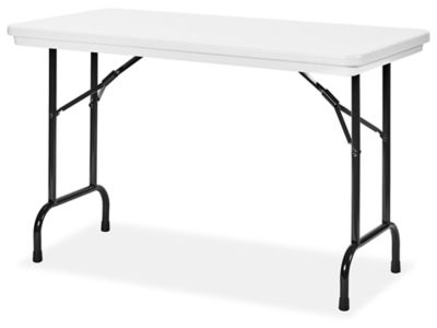  Deluxe Folding Table - 48 x 24", Fixed Height