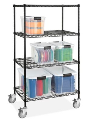 Bin Warehouse 69'' H 4 Shelf Shelving Unit 