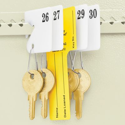 小物 L'Appartement Quiky Key Tag 3P Set(15TH) Key Cabinet - Keyed Lock, 240 Key H-3165 - Uline