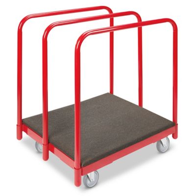 Carrito Con Plataforma Alfombrada Para Paneles 27 X 30 H 3174 Uline 6108