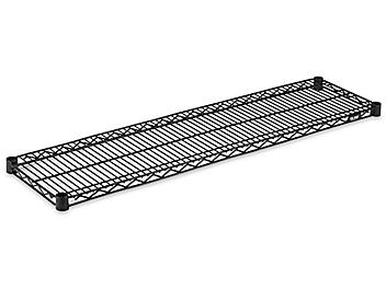 Additional Black Wire Shelves - 48 x 12" H-3179BL