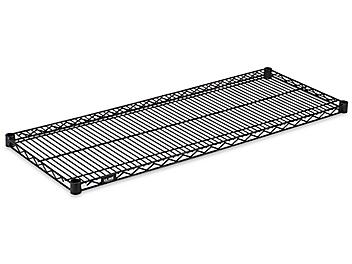 Additional Black Wire Shelves - 48 x 18" H-3182BL