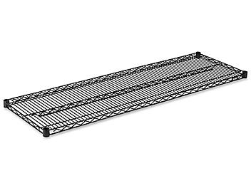 Additional Black Wire Shelves - 60 x 18" H-3183BL