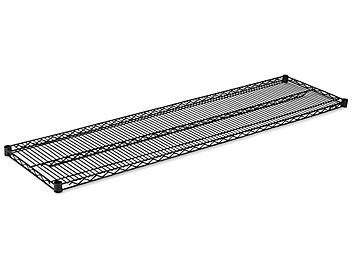 Additional Black Wire Shelves - 72 x 18" H-3184BL