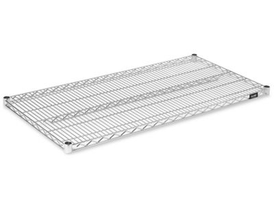 Cantilever Wire Shelves: Stainless Steel, Eagle, EA-CS-S - Cleanroom World