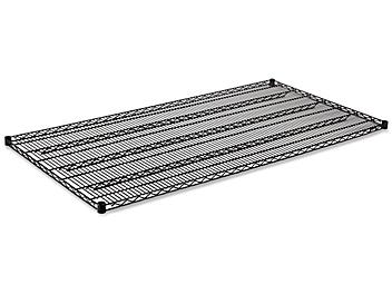 Additional Black Wire Shelves - 72 x 36" H-3191BL