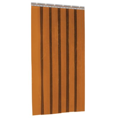 Amber Vinyl Strip Door Kit - 3 x 7' H-3207