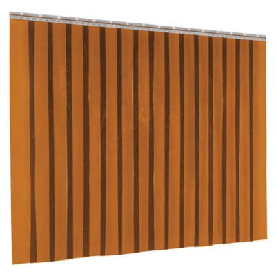 Amber Vinyl Strip Door Kit - 8 x 8' H-3209