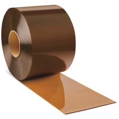 Vinyl Strip Door Replacement Roll - Amber, 12" x 150' H-3215