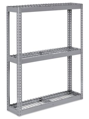 Wide Span Storage Rack - Wire Decking, 48 x 12 x 60" H-3221