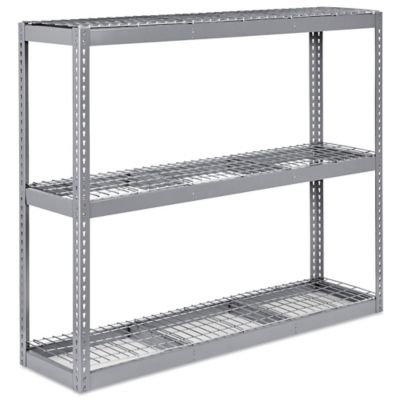 Wide Span Storage Rack - Wire Decking, 72 x 18 x 60" H-3230