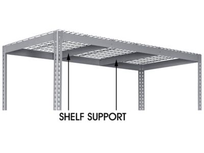 Wide Span Storage Rack - Wire Decking, 72 x 36 x 60