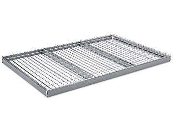 Additional Shelf for Wide Span Storage Racks - Wire Decking, 72 x 48" H-3233-ADD