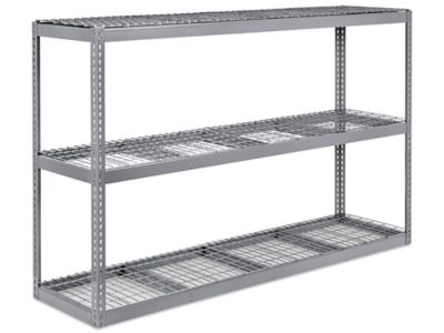 Wide Span Storage Rack - Wire Decking, 96 x 24 x 60" H-3235