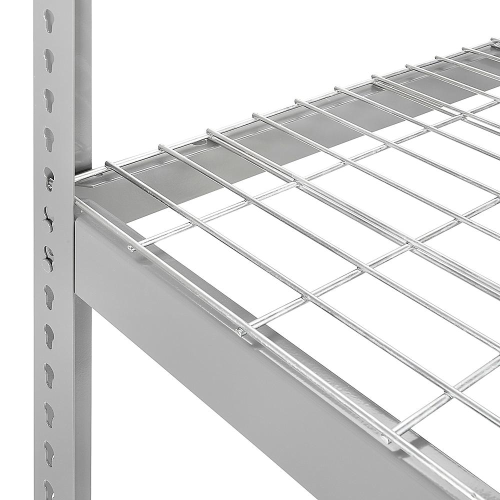 Wide Span Storage Rack - Wire Decking, 96 x 24 x 60