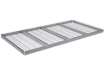 Additional Shelf for Wide Span Storage Racks - Wire Decking, 96 x 48" H-3237-ADD