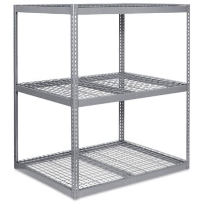 Wide Span Storage Rack - Wire Decking, 60 x 48 x 72" H-3249