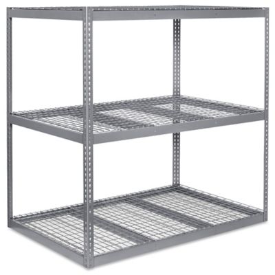 Wide Span Storage Rack - Wire Decking, 72 x 48 x 72" H-3253