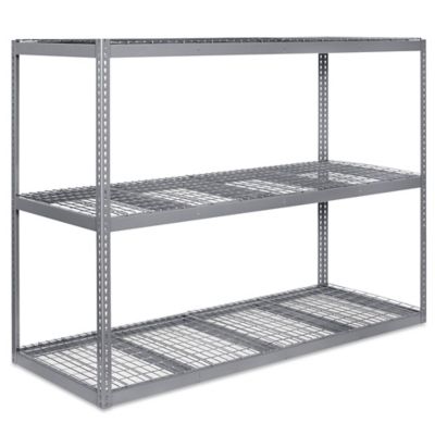 Wide Span Storage Rack - Wire Decking, 96 x 36 x 72" H-3256