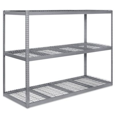 Wide Span Storage Rack - Wire Decking, 96 x 36 x 72