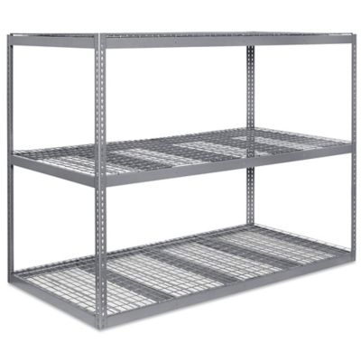 Wide Span Storage Rack - Wire Decking, 96 x 48 x 72" H-3257