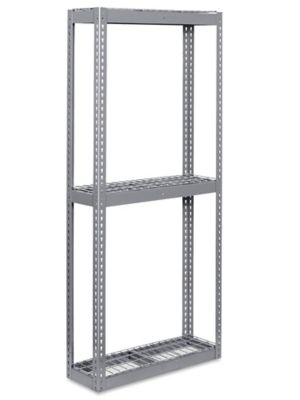 Wide Span Storage Rack - Wire Decking, 36 x 12 x 84" H-3258