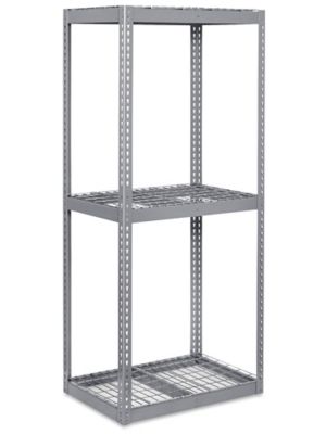 Wide Span Storage Rack - Wire Decking, 36 x 24 x 84" H-3260