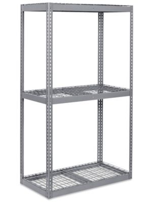 Wide Span Storage Rack - Wire Decking, 48 x 24 x 84" H-3263