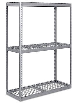 Wide Span Storage Rack - Wire Decking, 60 x 24 x 84" H-3267
