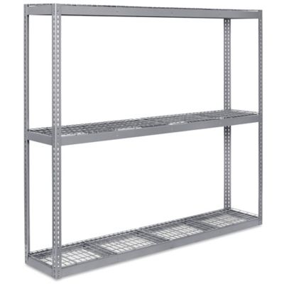 Wide Span Storage Rack Wire Decking, 96 x 18 x 84" H3274 Uline