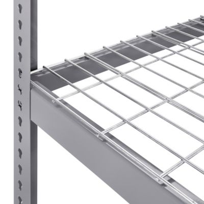 Wide Span Storage Rack - Wire Decking, 96 x 18 x 84