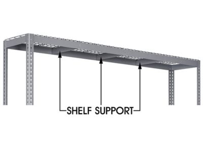 Wide Span Storage Rack - Wire Decking, 96 x 18 x 84