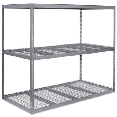 Wide Span Storage Rack - Wire Decking, 96 x 48 x 84" H-3277