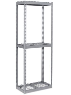 Wide Span Storage Rack - Wire Decking, 36 x 18 x 60 H-3219 - Uline