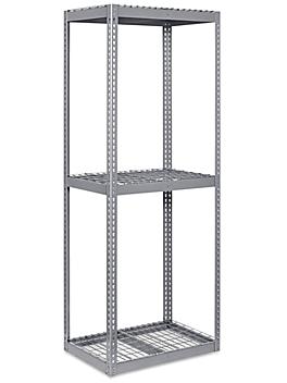 Wide Span Storage Rack - Wire Decking, 36 x 24 x 96" H-3280