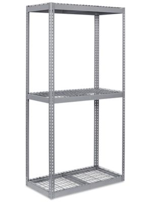 Wide Span Storage Rack - Wire Decking, 48 x 24 x 96" H-3283