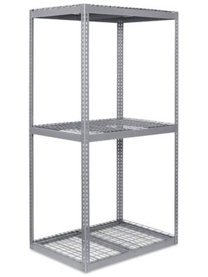 Wide Span Storage Rack - Wire Decking, 48 x 36 x 96" H-3284