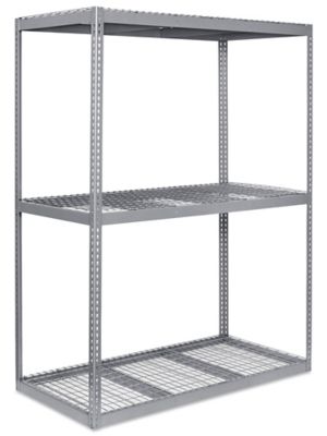 Wide Span Storage Rack - Wire Decking, 72 x 36 x 96" H-3292