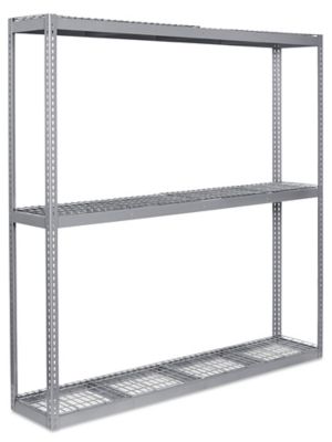 Wide Span Storage Rack - Wire Decking, 96 x 18 x 96" H-3294