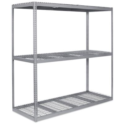 Wide Span Storage Rack - Wire Decking, 96 x 36 x 96" H-3296