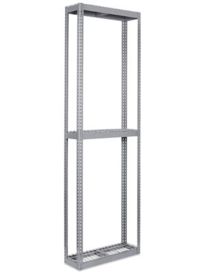 Wide Span Storage Rack - Wire Decking, 36 x 12 x 120" H-3298